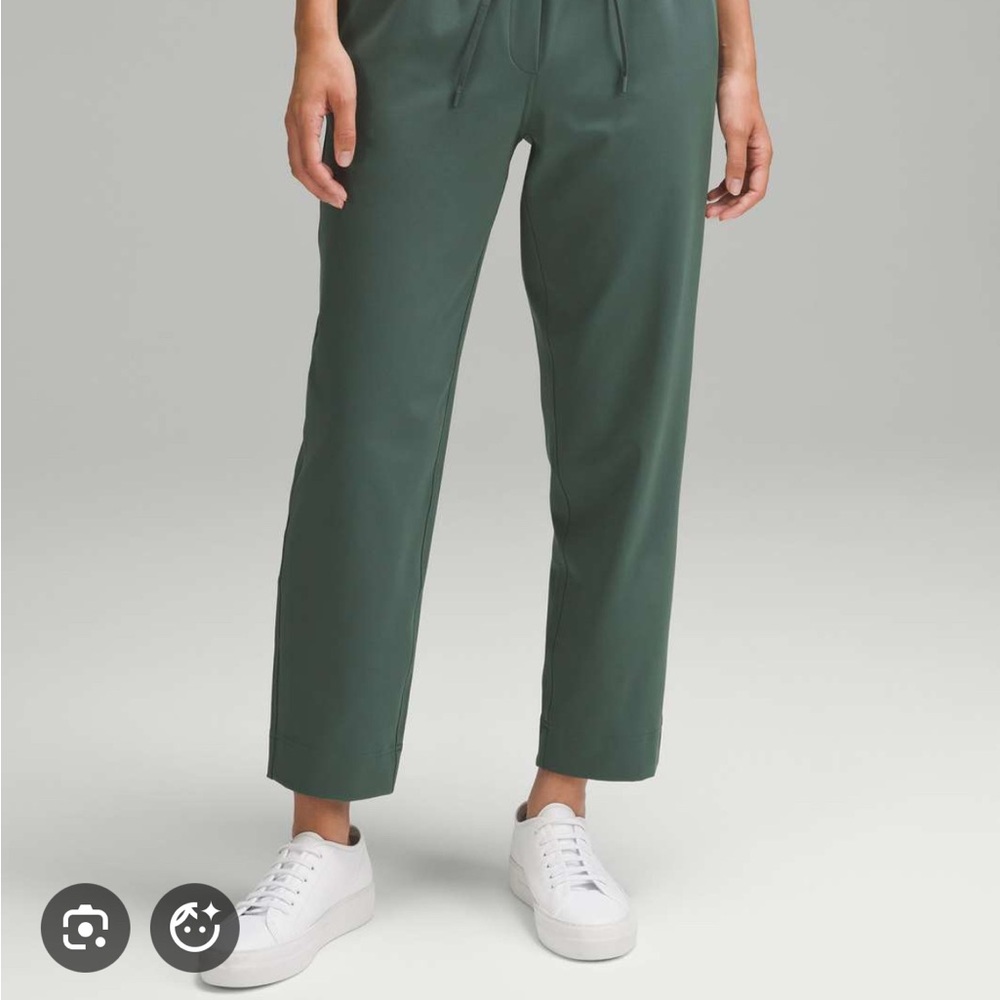 Lululemon Athletica Forest Green Ankle Pants